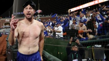 A Shirtless, Soon-To-Be-Drunk Max Scherzer Had An All-Time Quote About Starting NLDS Game 1