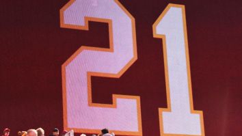 Jackson Mahomes Issues Apology For ‘Accidentally’ Dancing All Over Sean Taylor Memorial Logo