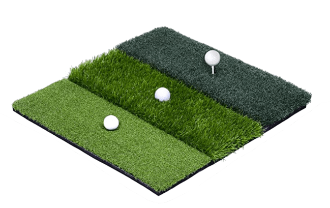 GoSports Tri-Turf XL Golf Practice Hitting Mat