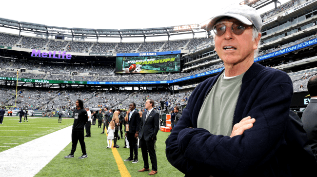 Larry David Wants The Goal Posts Removed From Football Explains Why