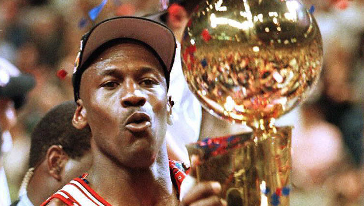 Michael Jordan's Zoom Background Is A Flex - NBA Fans React To The GOAT's  Stacked Trophy Room - Fadeaway World