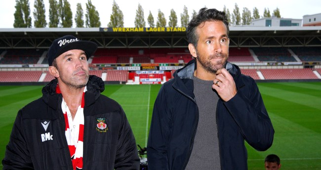 Ryan Reynolds Rob McElhenney Photographed Doing Shots In Welsh Pub
