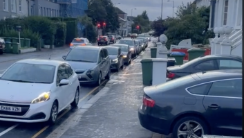 Dolphin On Horseback Taunts Drivers Waiting At London Gas Station In Viral TikTok Video