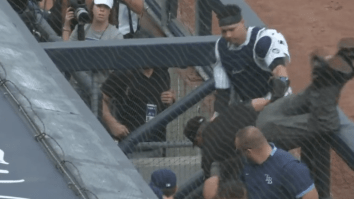 Angel Hernandez Managed To Make This UNREAL Diving Catch All About Himself