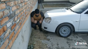 This Video Of ‘The Rock’ Getting CRUSHED Between Two Cars Is Truly As Russia As It Gets