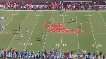 WATCH: Lane Kiffin Called TD Before The Ball Was Thrown And Launched His Play Sheet TO THE MOON