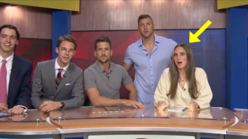 Tim Tebow Crashed The Ole Miss Student TV Station And Jordan Rodgers Went Full Ron Burgundy