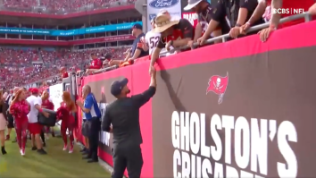 Mike Evans Giving Away Tom Brady’s 600th Touchdown Made For A Hilarious Fan Negotiation