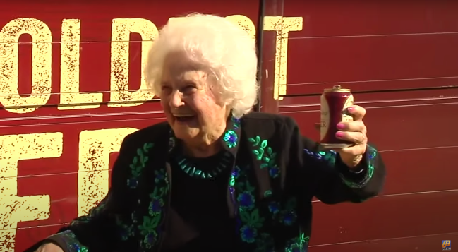 Margaret Dilullo 106 year old Yuengling truck