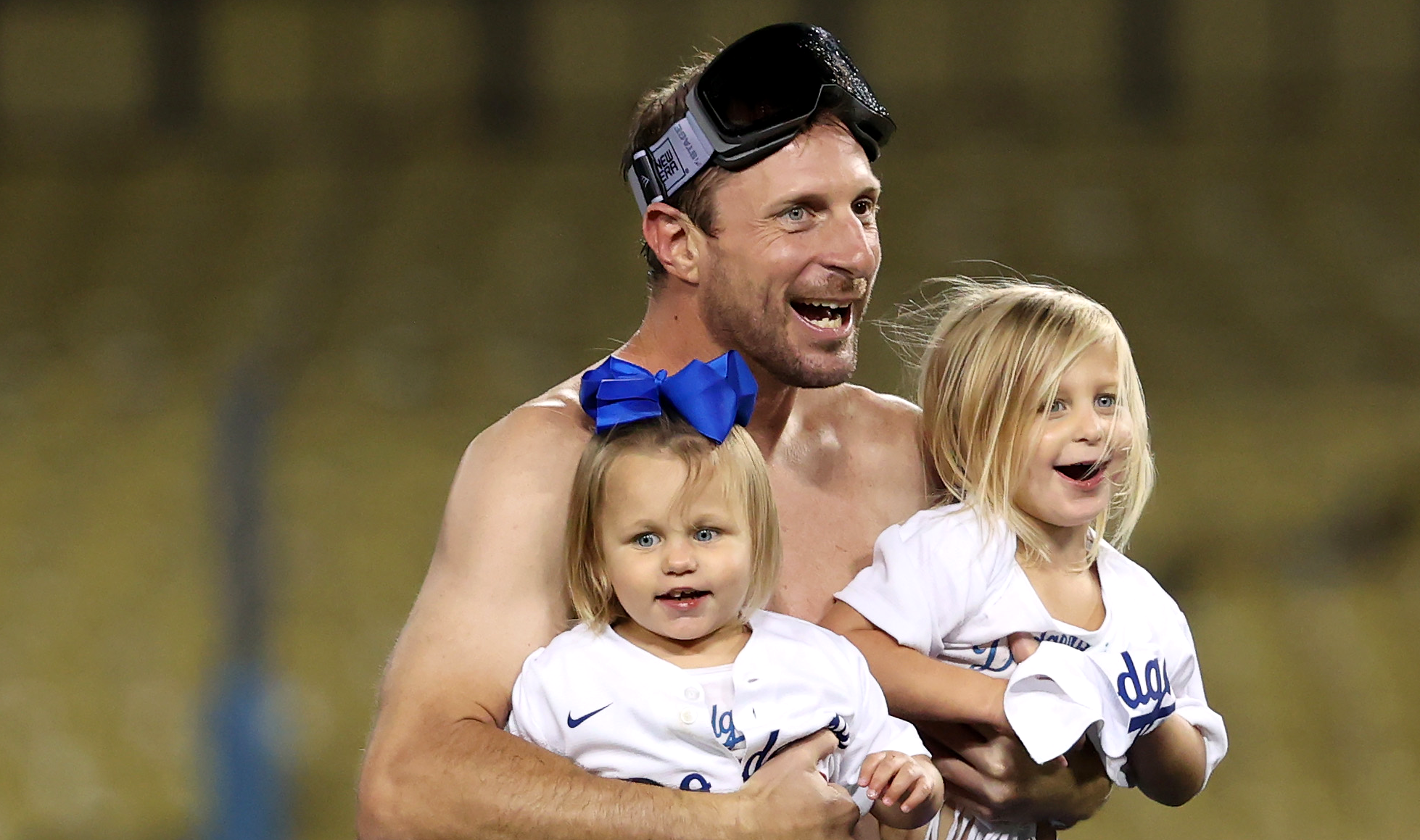 Photo of the Day: Max Scherzer's celebration goggles are  appropriate -  NBC Sports