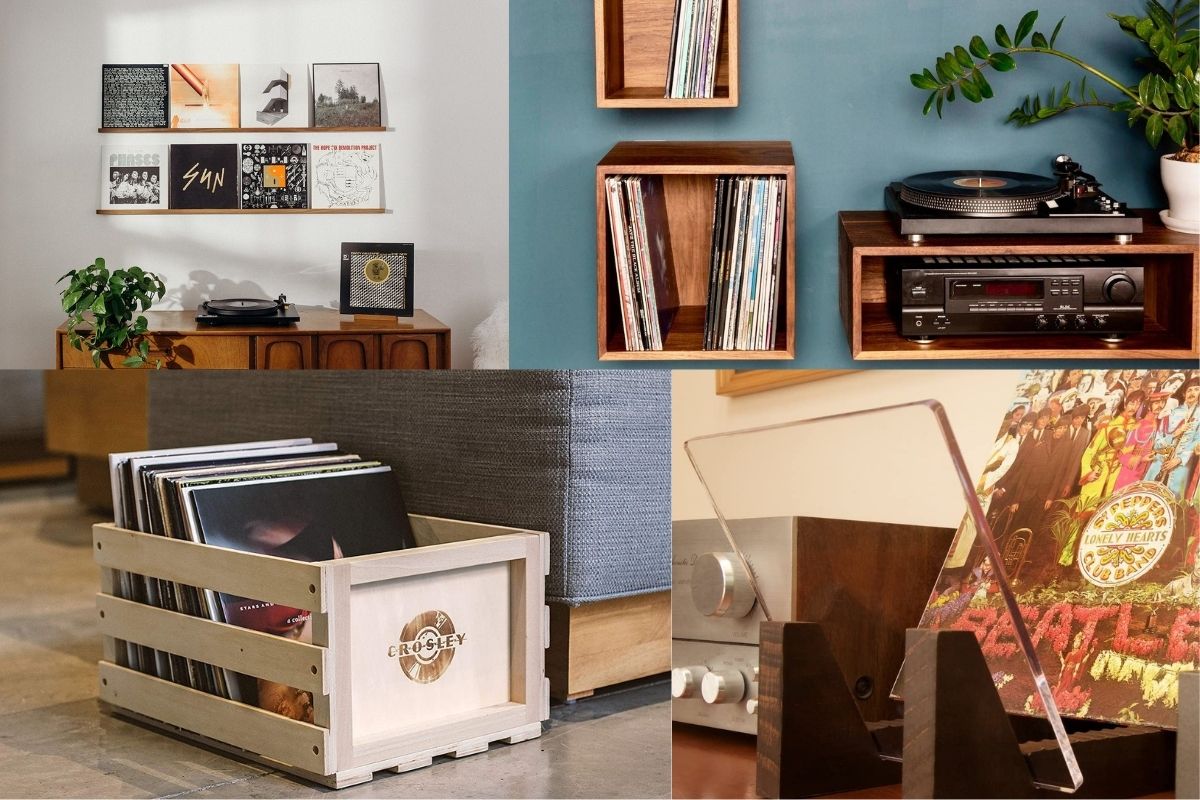 Best Vinyl Record Holders And Displays—Unique Storage Racks, Shelves, And  More