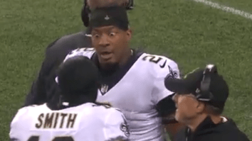 Jameis Winston Loses His Mind And Chews Out WR Tre’Quan Smith On The Sidelines During MNF Game