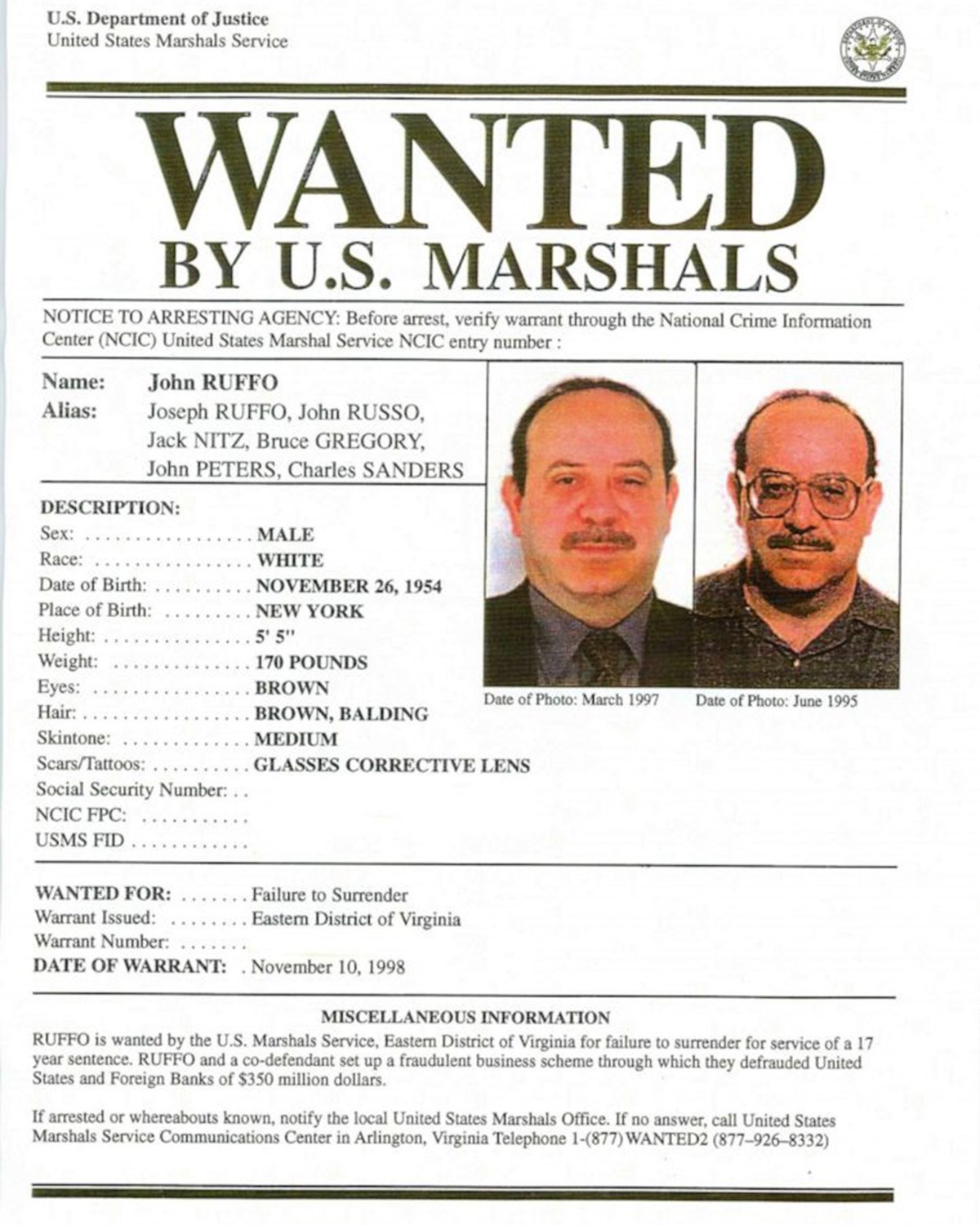 U.S. Marshals Hunting For Fugitive Seen Behind Plate At Dodgers Game