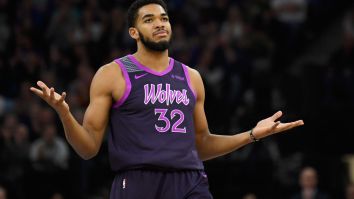 Social Media Reacts To Karl-Anthony Towns’ Absurd Pregame Ritual