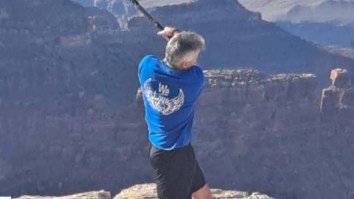 Tourist In Hot Water After Getting Filmed Smashing A Baseball Into The Grand Canyon