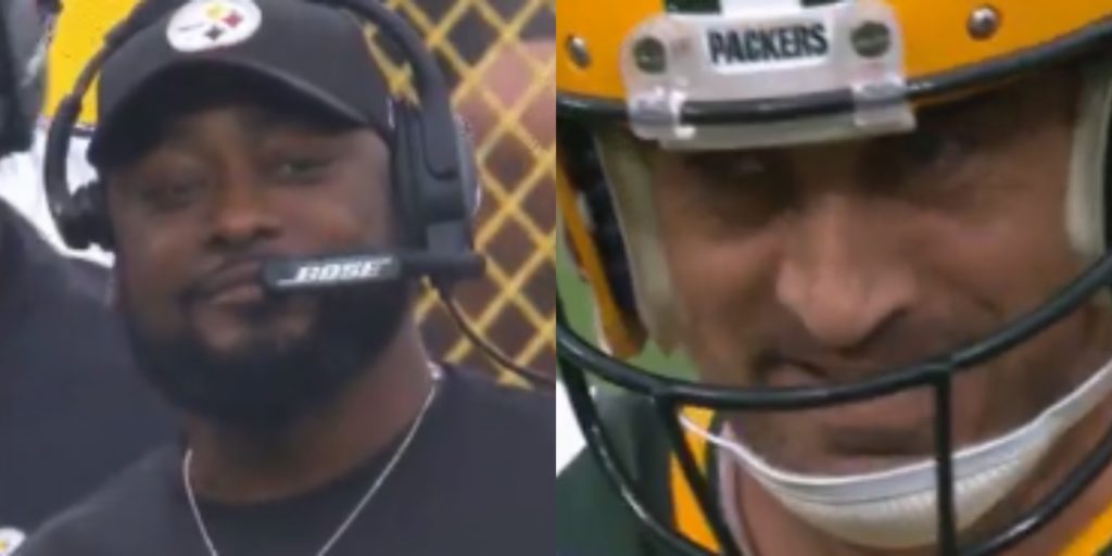 Aaron Rodgers looks completely unrecognizable in Steelers photoshop