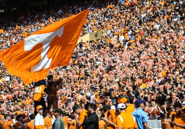 tennessee fans react sec punishment throwing trash ole miss