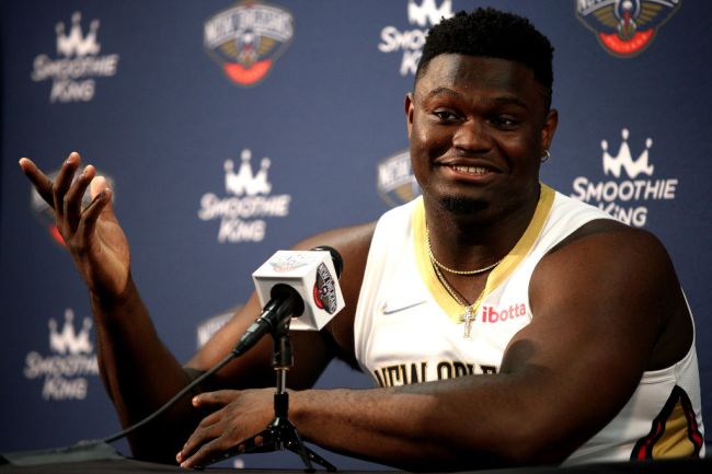zion williamson weight issues 300 pounds