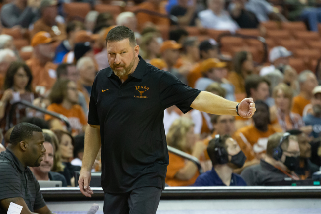 Chris Beard Texas Sold Out Student Section Party UT Tower