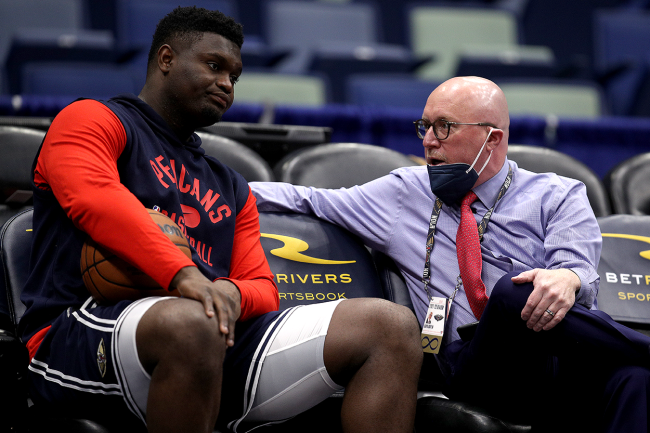 Zion Williamson New Orleans Pelicans Weight Culinary Practices