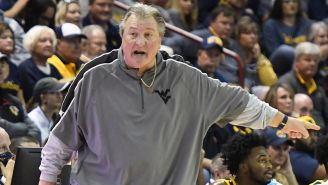 WVU Coach Bob Huggins Absolutely Unloaded On His Team Despite Making History With 19-Point Win