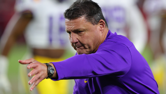 Ed Orgeron’s Most Recent Cold-Blooded Admission Confirms That He Does Not Care At All Anymore