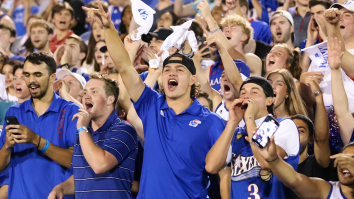 Bar Video Of Kansas Fans Going Bonkers After Beating Texas Is Everything That Was Missing In 2020