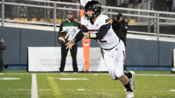 NIU QB Rocky Lombardi Put On A Pooch Punting Performance For The Ages And It Was Glorious