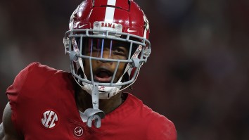 Alabama’s Top Receiver, Jameson Williams, Ejected For Targeting Against Auburn