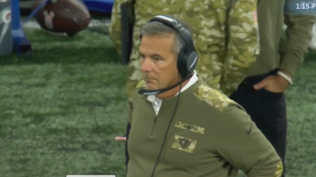 Urban Meyer Looked Absolutely Sick On The Sidelines After Jaguars Give Up Punt Block TD