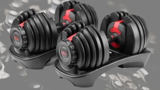 Snag This Bowflex Adjustable Dumbbell Set For $155 Off Its Retail Price