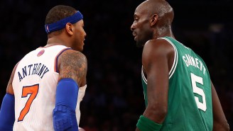 Kevin Garnett Addresses ‘Honey Nut Cheerios’ Comment He Allegedly Made About Carmelo Anthony’s Wife