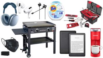 Daily Deals: Flat Top Grills, AirPods, Face Masks And More!