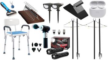 Daily Deals: Hangers, Massage Guns, Flashlights And More!