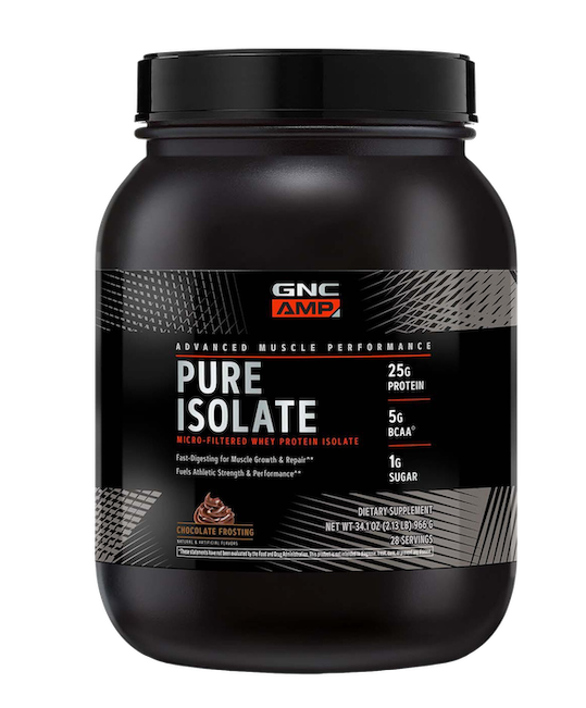 GNC AMP Pure Isolate Whey Protein - Black Friday Sale