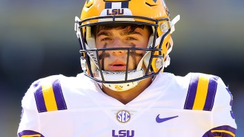 LSU’s Backup QB Pulled A Questionable Move After Not Getting A Chance To Play Against Alabama