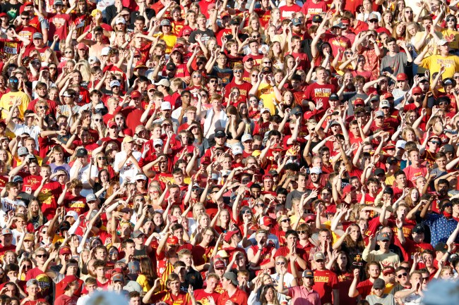 Iowa State Football Concessions TCU Bring Food Snacks Into The Game