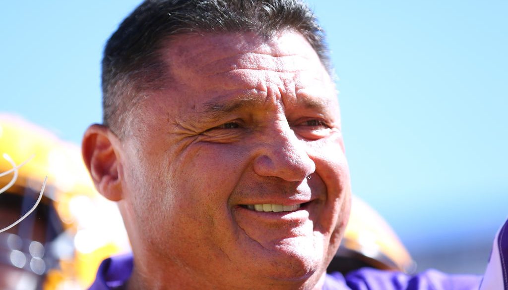 Ed Orgeron Refutes Baffling Northwestern Report, It's Possible Something  Hilarious Just Happened