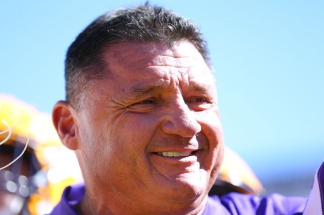 Ed Orgeron LSU Press Conference Fired Hilarious