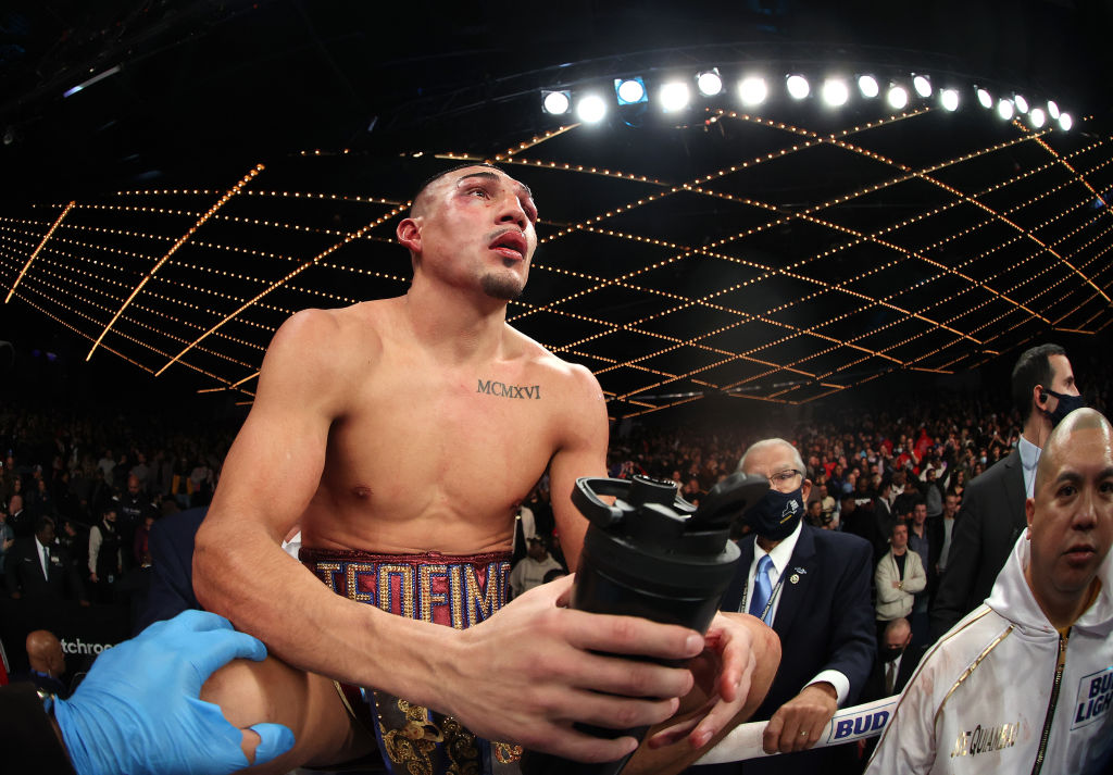 Photos: Teofimo Lopez, George Kambosos - Heated Final Press