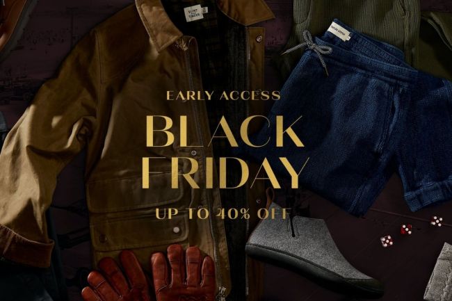 Huckberry Early Access Black Friday Sale