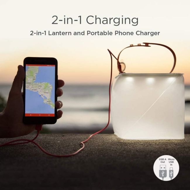 Check Out The LuminAID, A Portable Solar Charger and Lantern That's Perfect For Camping