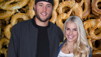 Matt Stafford’s Wife Responds After Getting Called Out For Chucking A Pretzel At A 49ers Fan