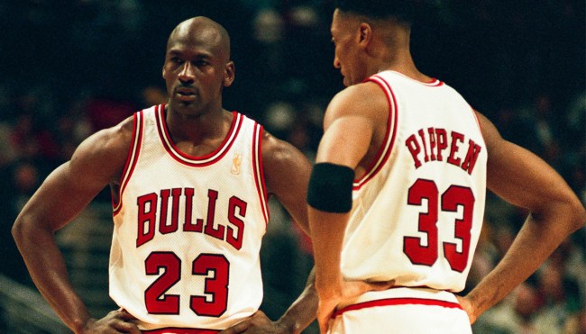 Michael Jordan Scottie Pippen feud history