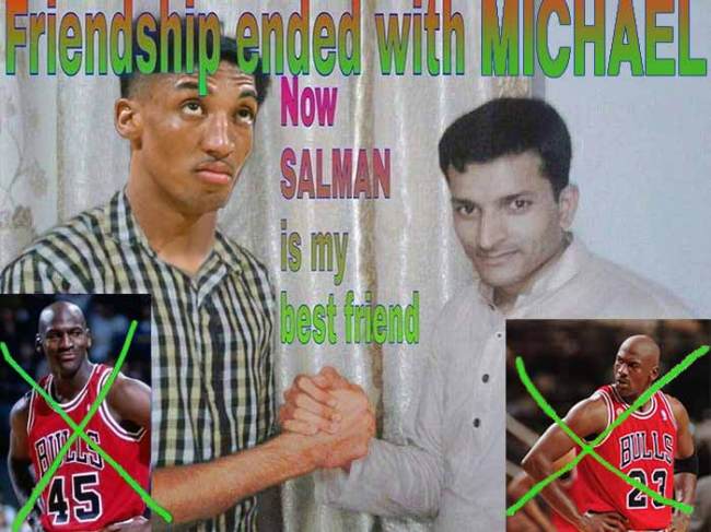 Scottie Pippen Michael Jordan friendship ends