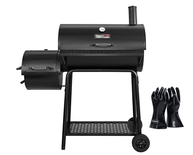 Royal Gourmet Charcoal Grill with Heat-Resistant BBQ Gloves