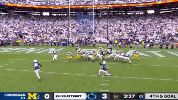Penn State Ran An All-Time Terrible Fake Field Goal And Football Fans Were Throughly Entertained
