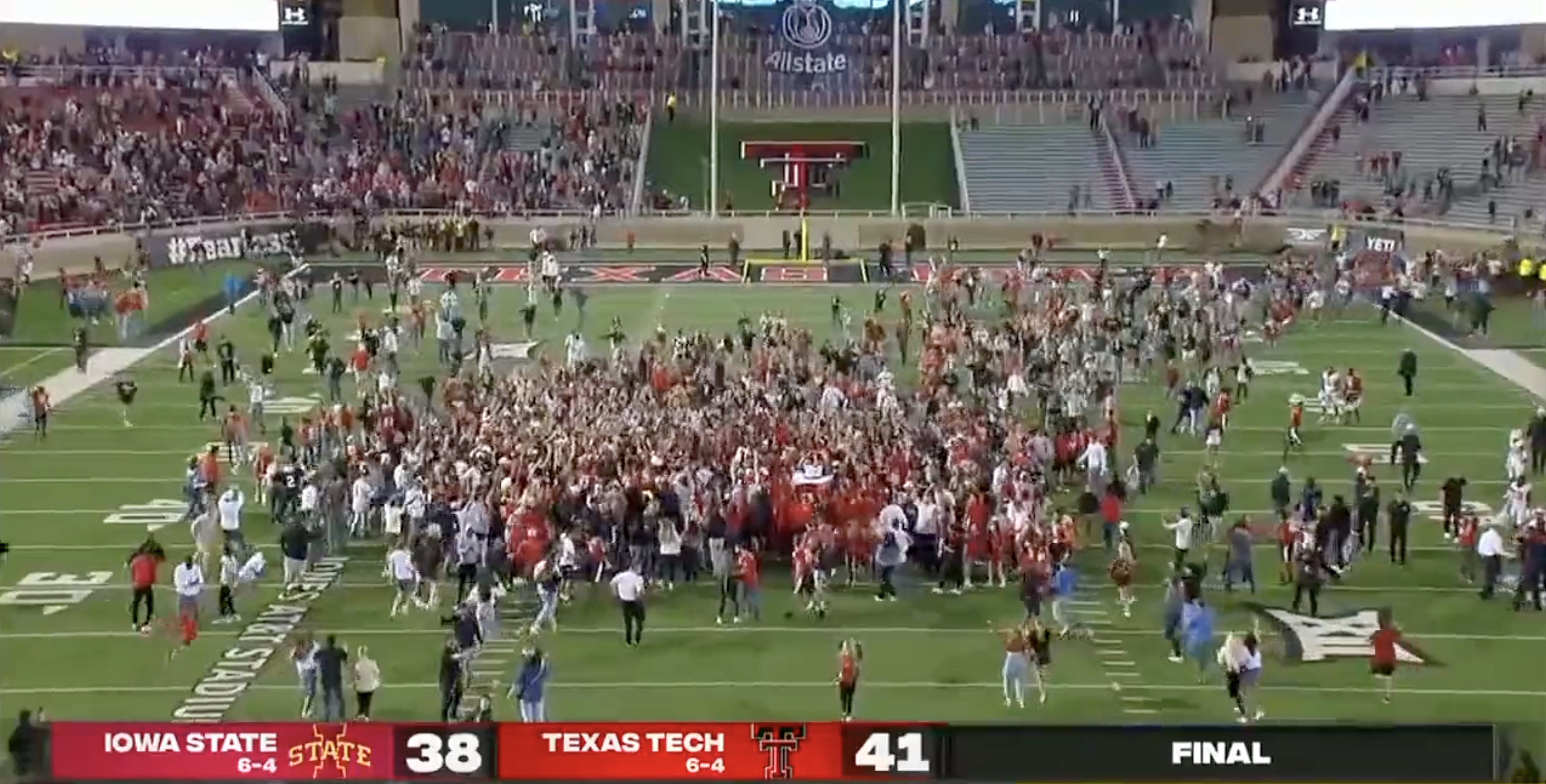 Garibay kicks game-ending field goal as Texas Tech rallies