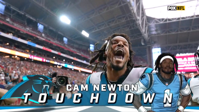 Cam Newton Panthers Touchdown I'm Back Excessive Celebration Penalty