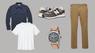 What To Wear With A Faherty Brand Quilted Fleece CPO
